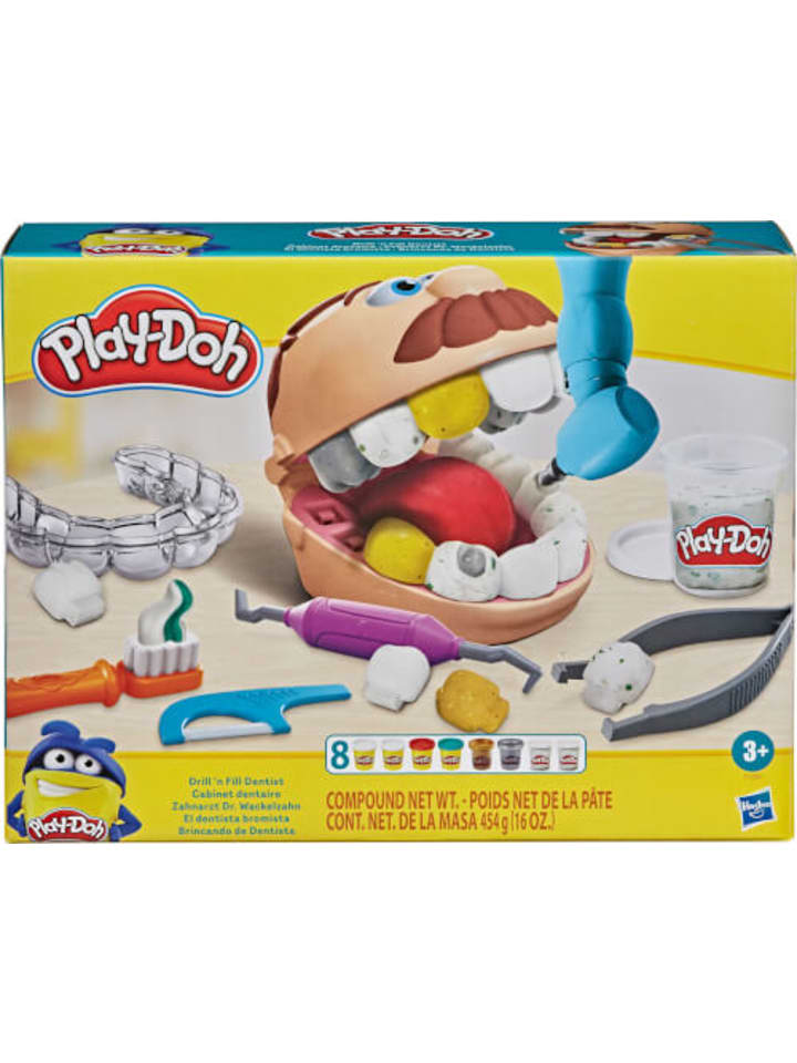 Play Doh Bastelset Knete Zahnarzt Dr. Wackelzahn - ab 3 Jahre günstig kaufen onesize