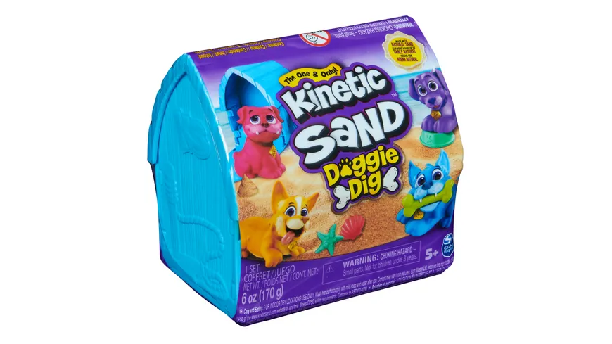 Kinetic Sand Hunde Häuschen