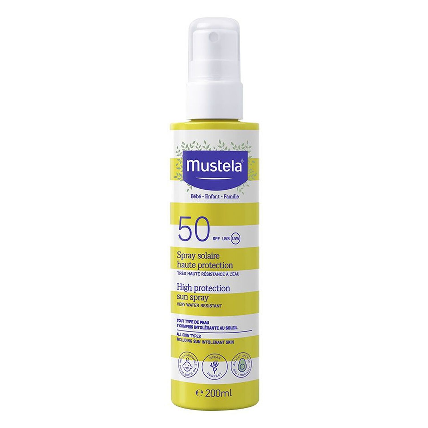 Mustela Solaire Spray Solaire Haute Protection SPF50