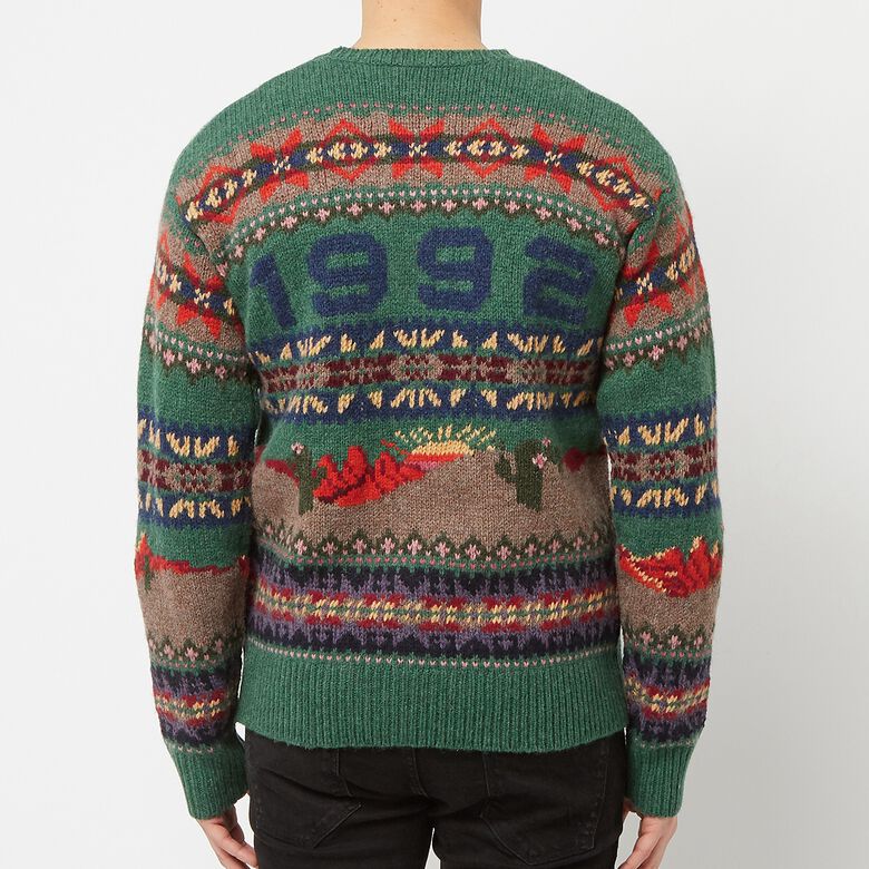 Polo Ralph Lauren Long Sleeve Pullover green multi