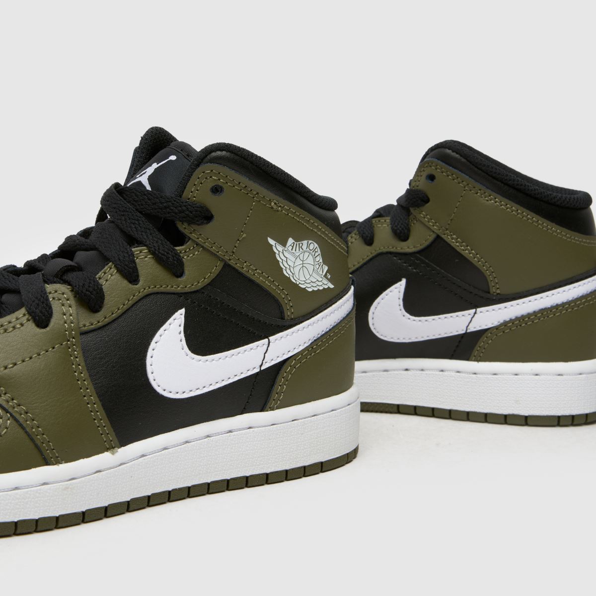 Nike Jordan khaki Air Jordan 1 Mid Pojkar Barn Tränare