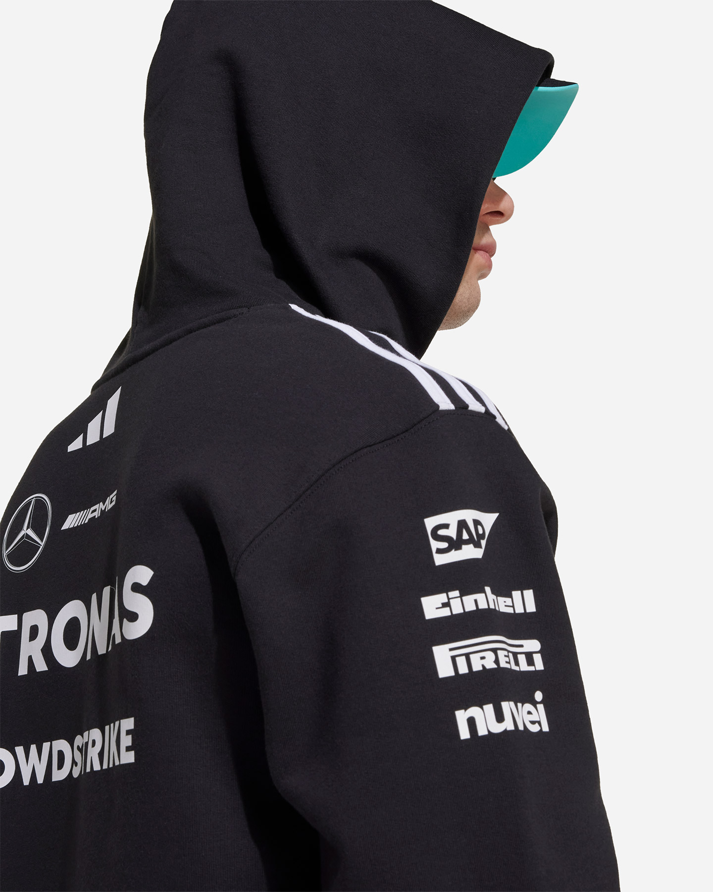 Fan oblečenie Adidas Mercedes Tm M JW5385