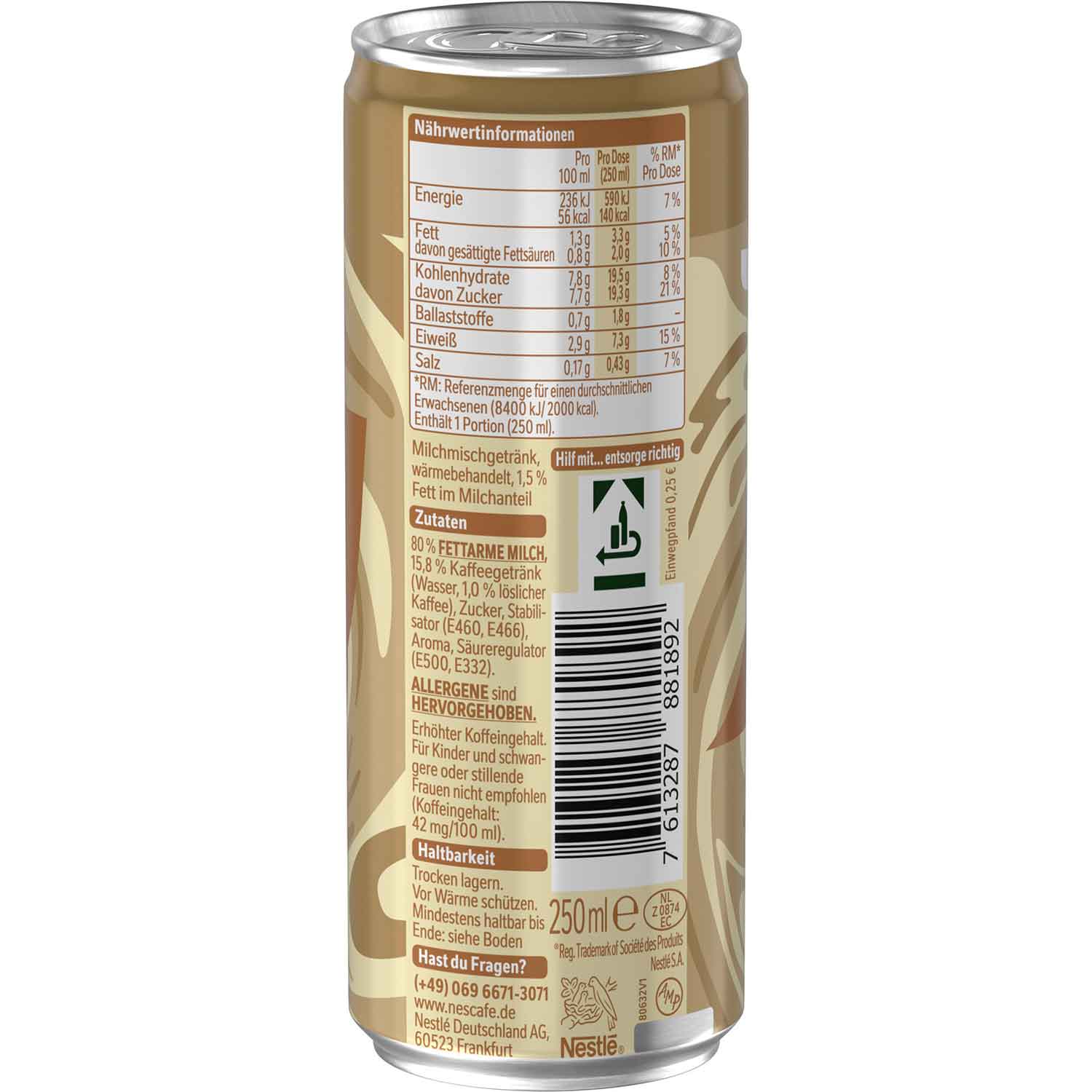 Nescafé Typ Latte 250ml