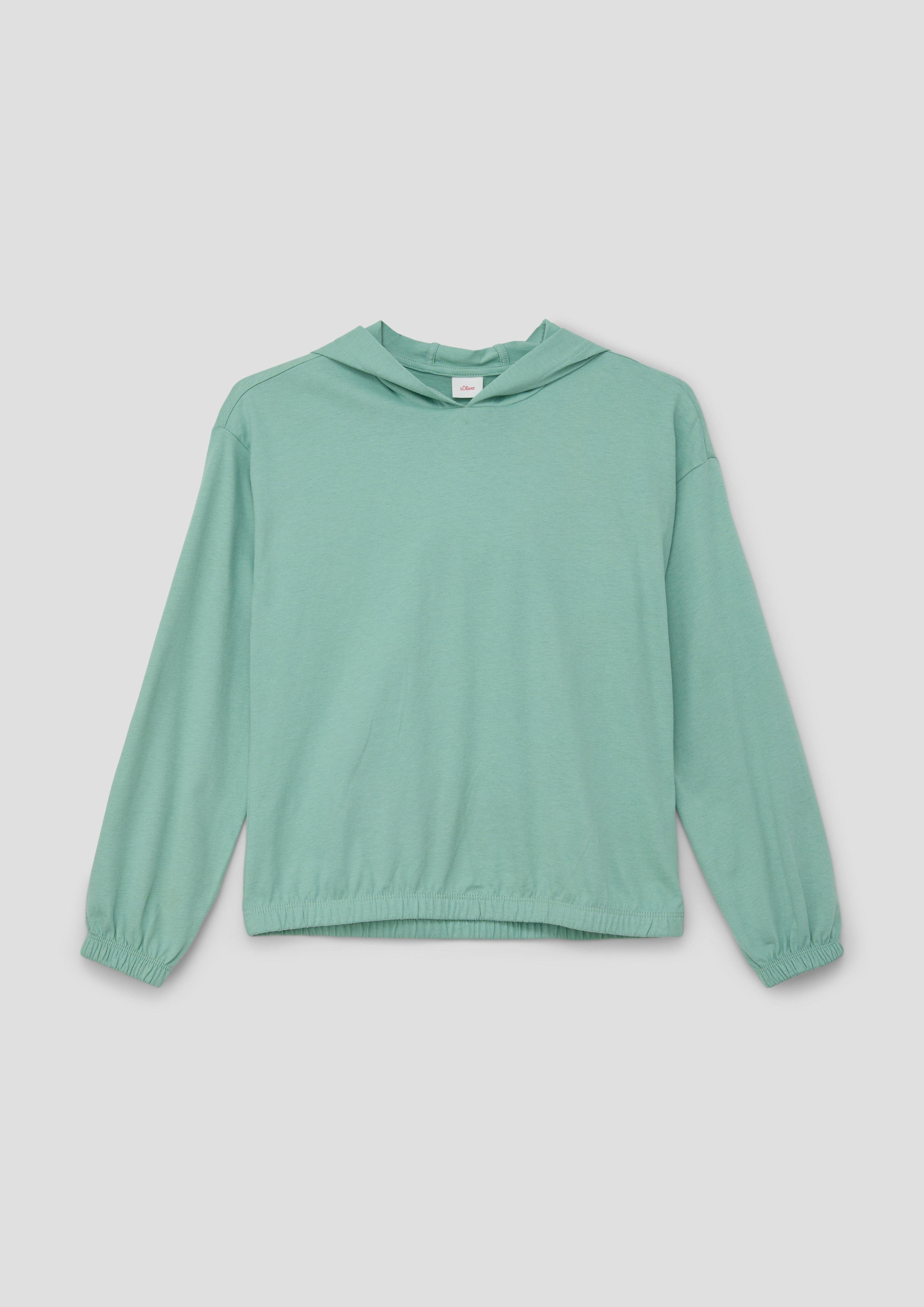 Longsleeve mit Kapuze  2133793-7225