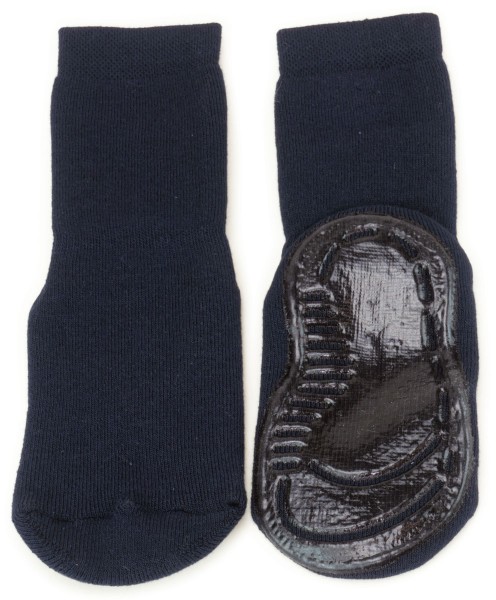 Ewers ~ Stoppersocke SoftStep ~ Uni marine
