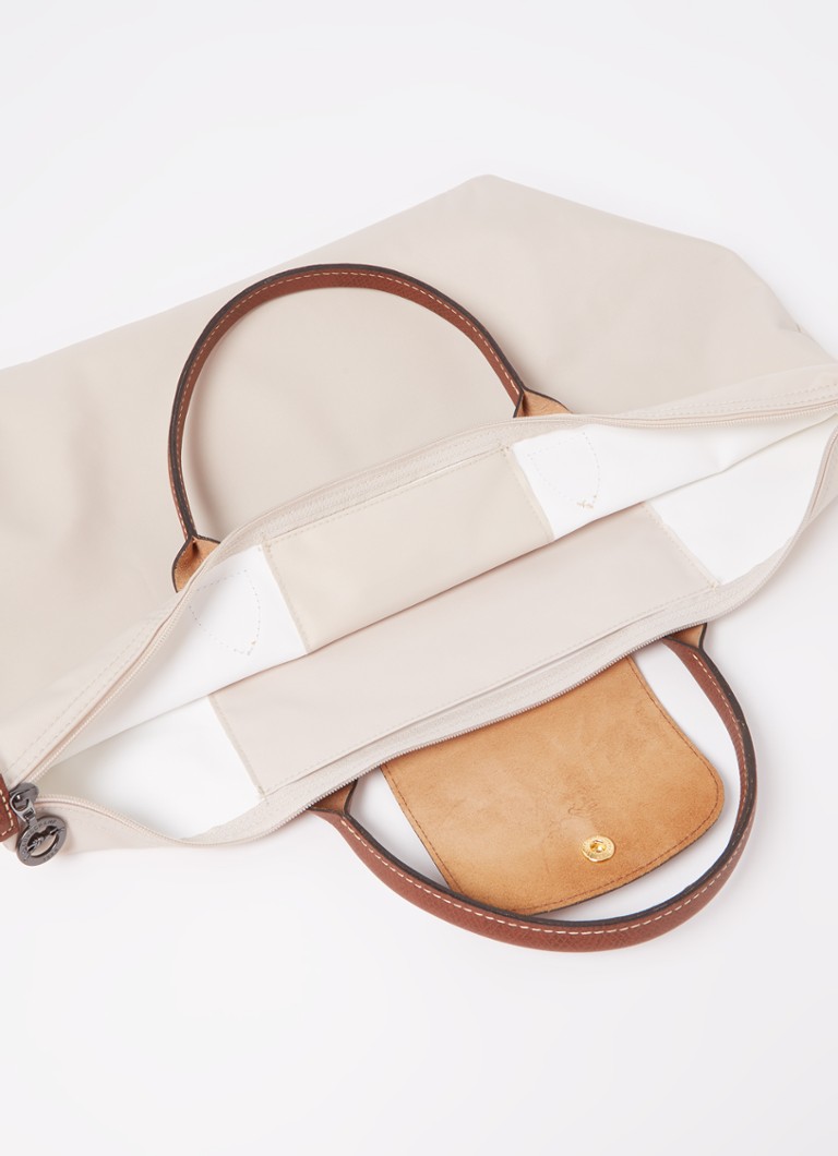 Geantă Longchamp Le Pliage Original M din pânză cu detalii din piele
