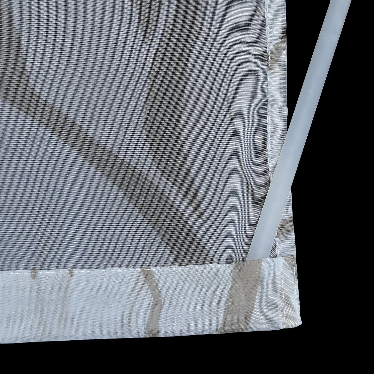 Schiebegardine Tatjane, Joyswahl, Klettband (2 St), halbtransparent, Flächenvorhänge mit Zweige