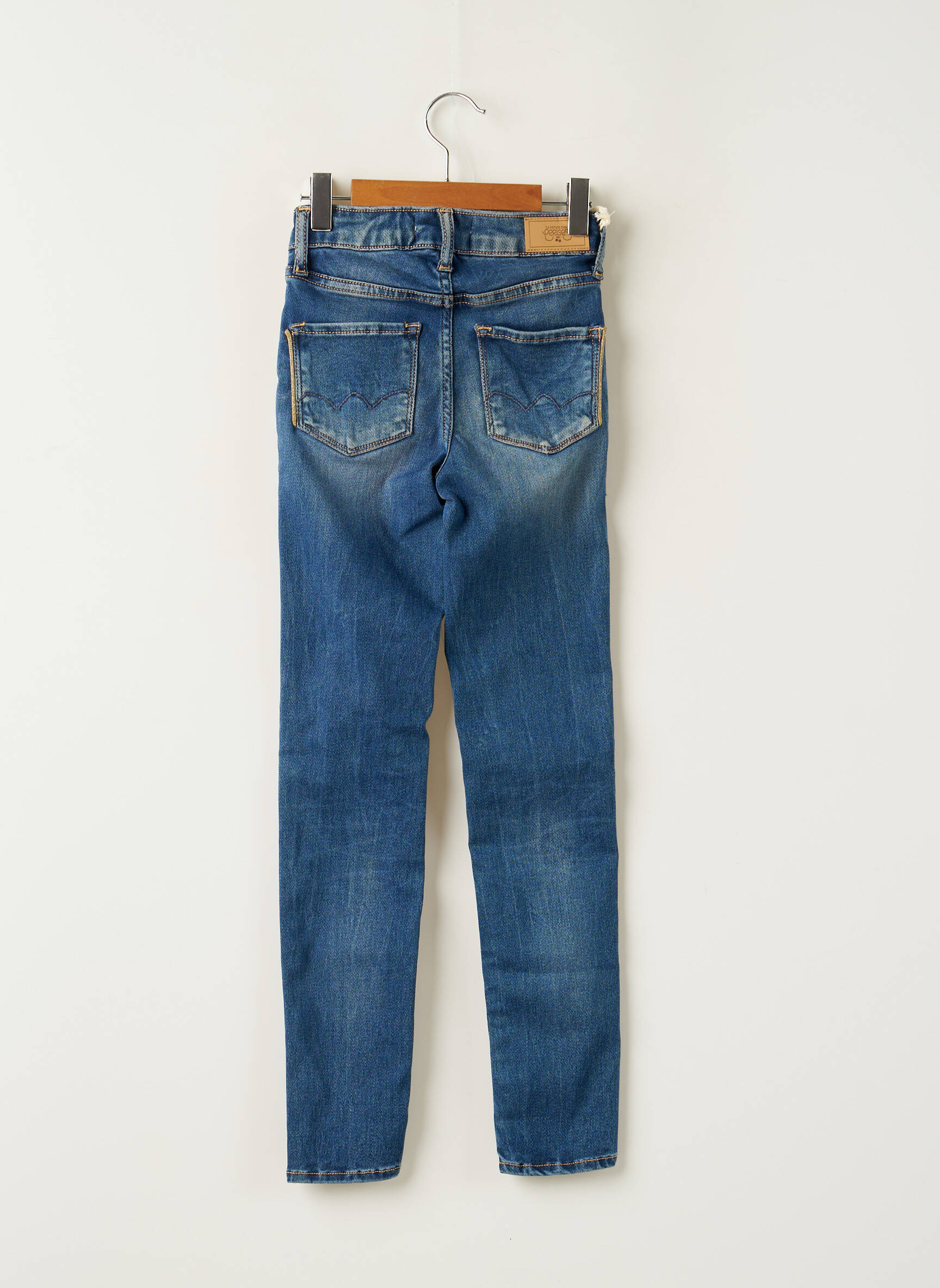 Le Temps Des Cerises Jeans Skinny Fille couleur bleu