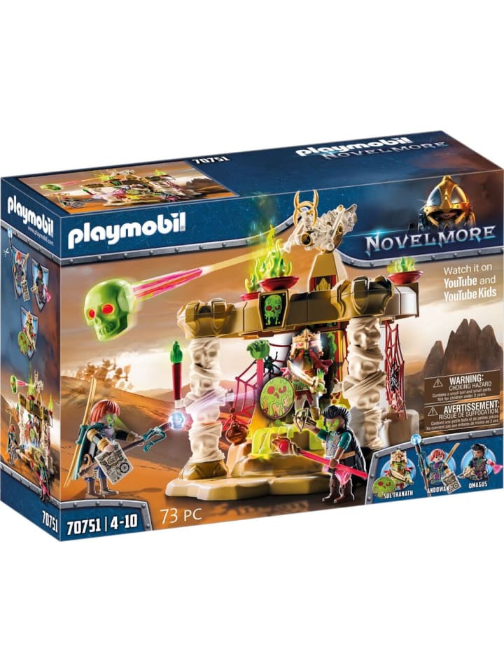 Playmobil Spielfigur Set Novelmore, Saláhari Sands - Tempel der Skelettarmee, 4-10 J. günstig kaufen onesize