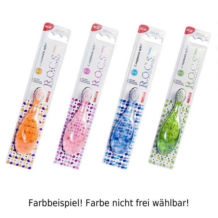 R.O.C.S. Zahnbürste für Babies und Kleinkinder 0 bis 3 Jahre extra weich
