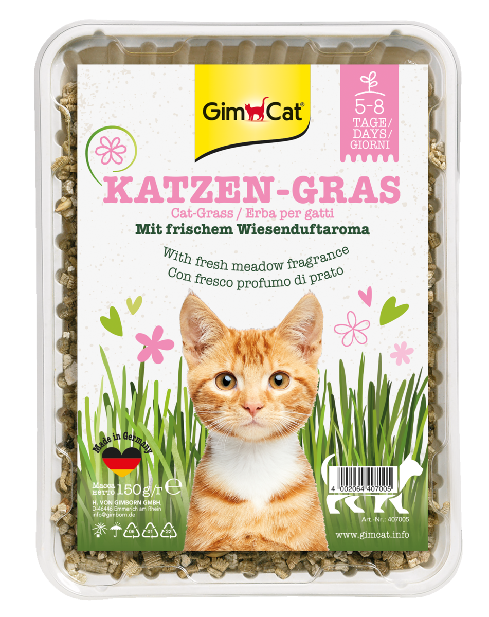 GimCat Ergänzungsfutter & Aufzucht GimCat Katzengras Wiesenduft 150g