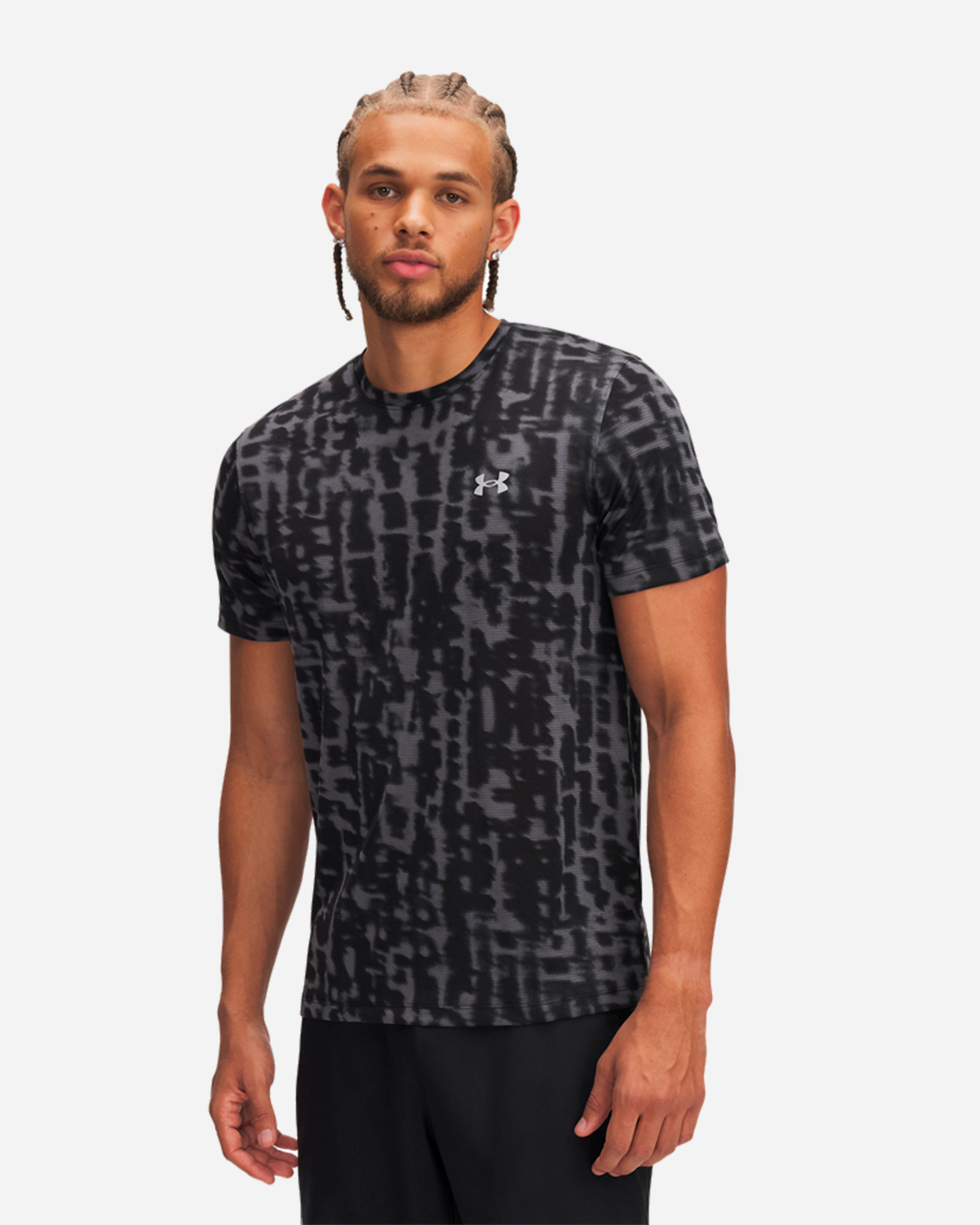 Koszulka do biegania Under Armour Launch z nadrukiem M 77-1389687-0001