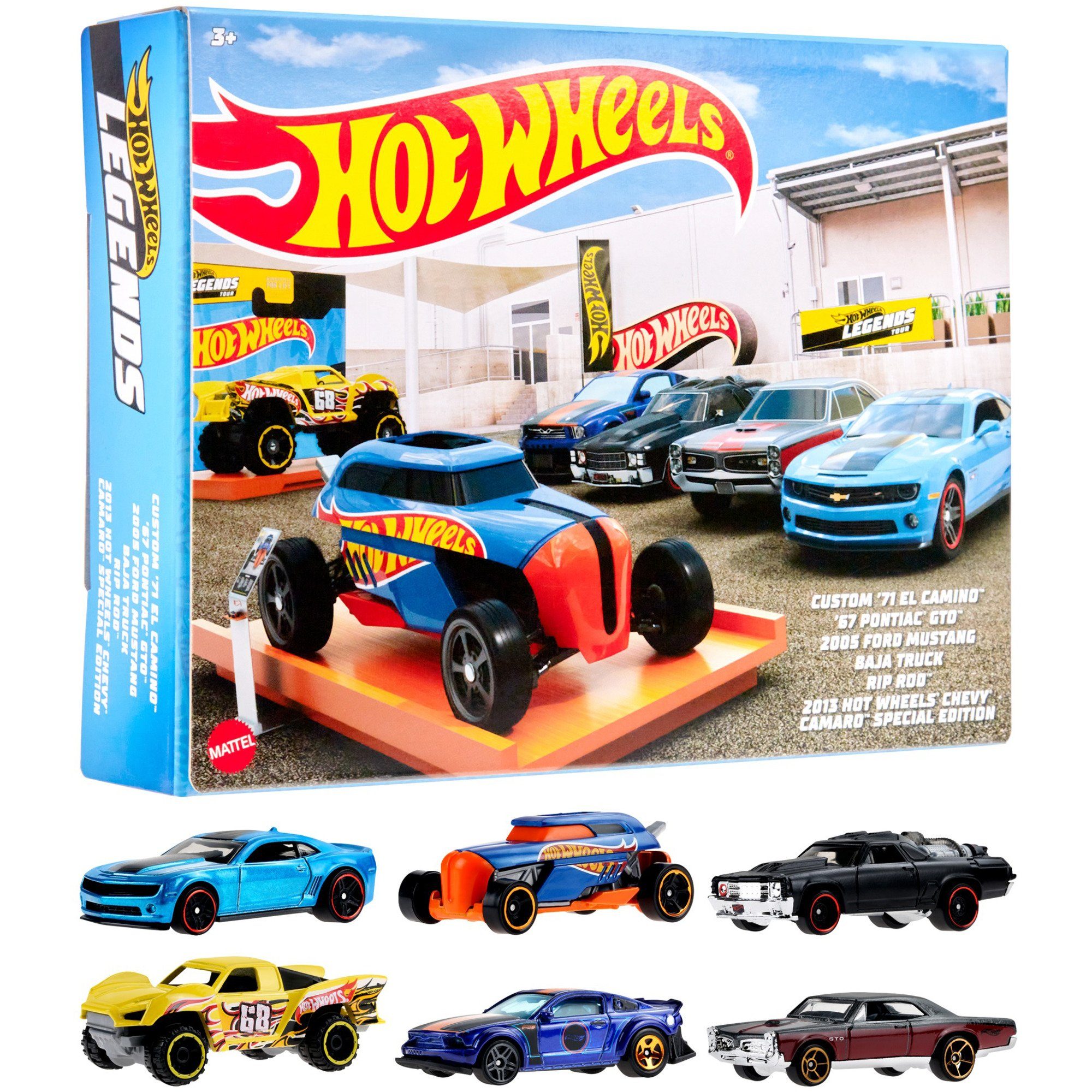Hot Wheels Spielzeug-Auto Hot Wheels Legends Themed Multipack