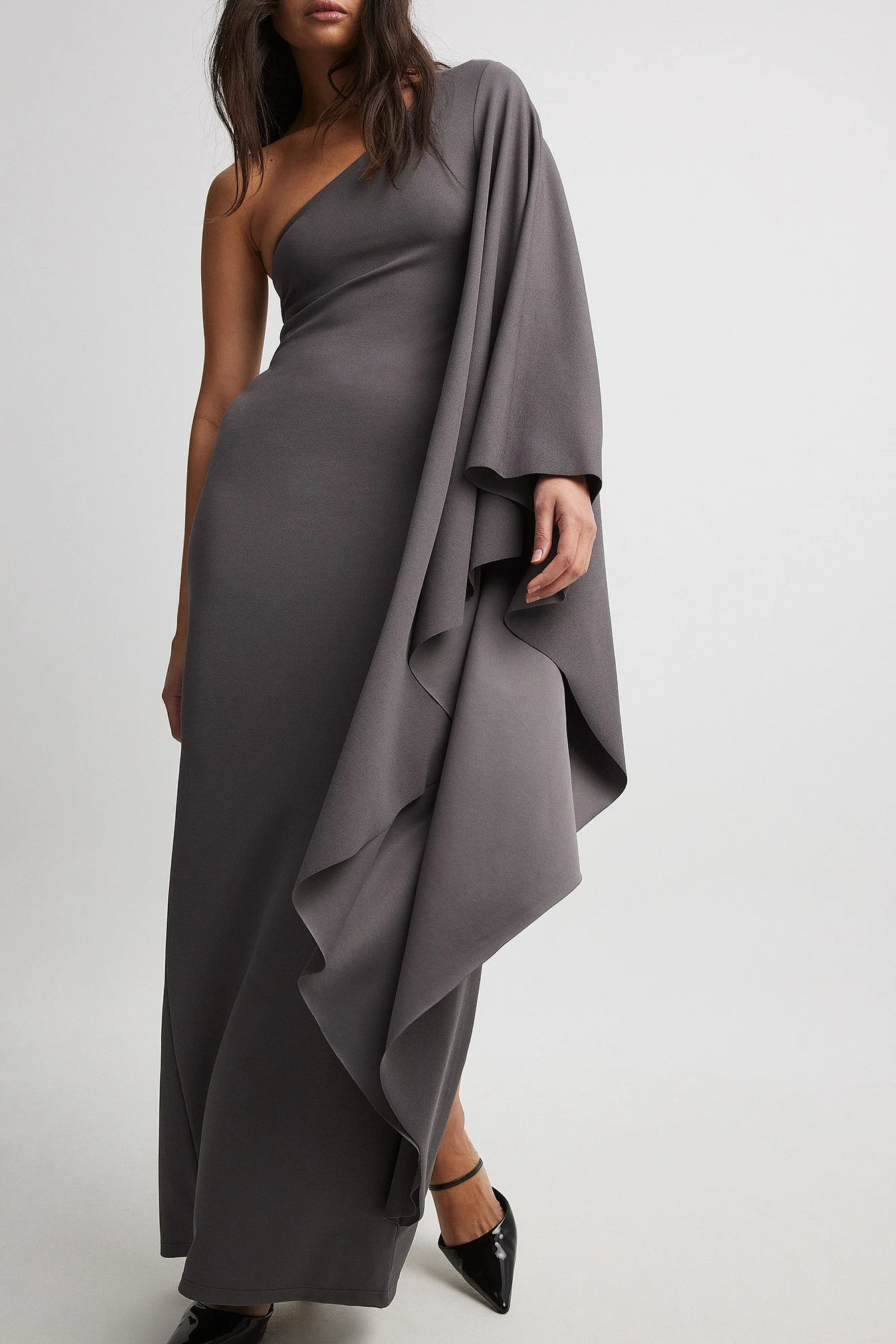 Maxikleid mit weiten Ärmeln