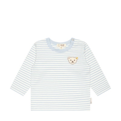 T-Shirt langarm GOTS, hellblau