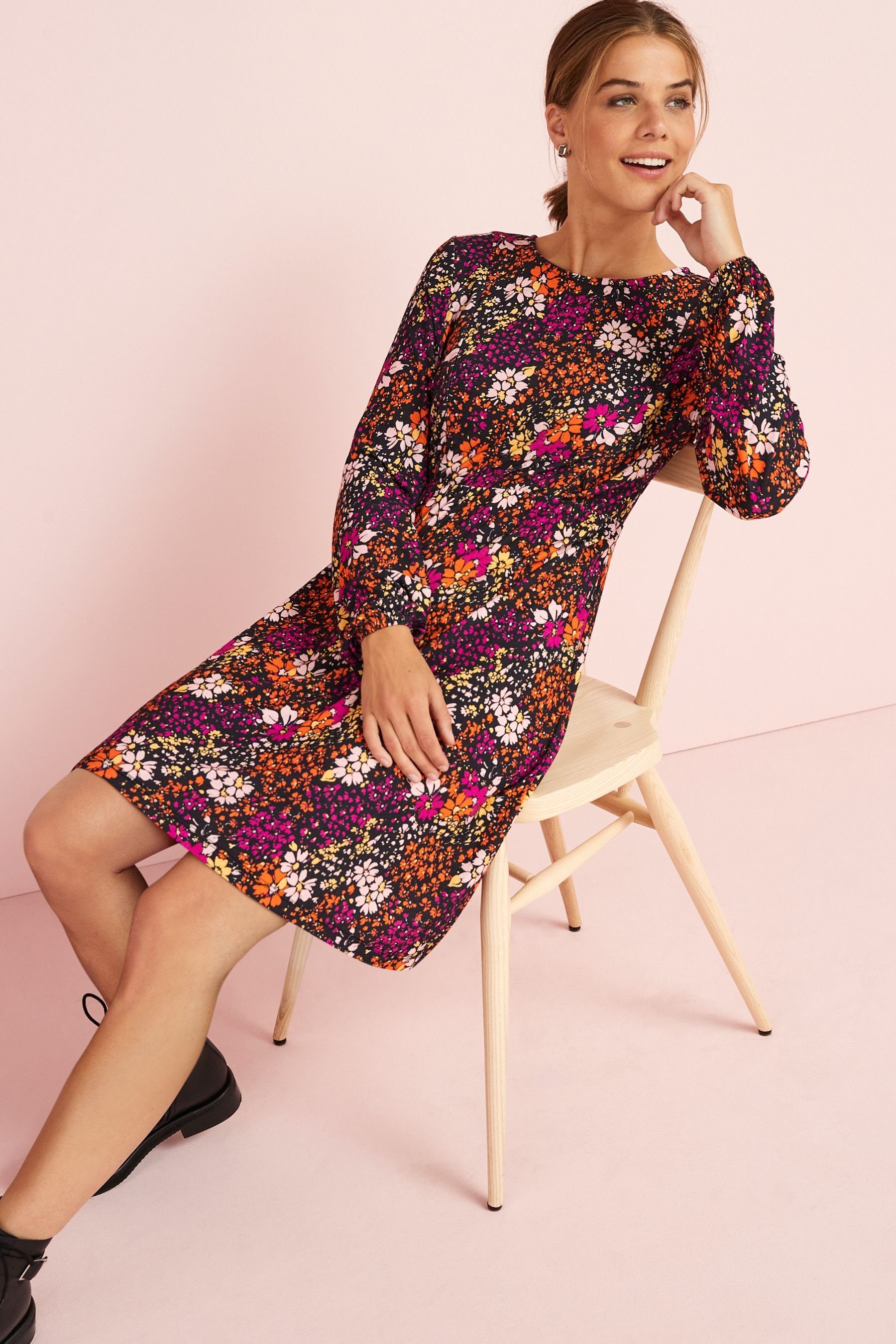 Next Umstandskleid Schwangerschafts-/Stillkleid mit Reißverschluss (1-tlg)