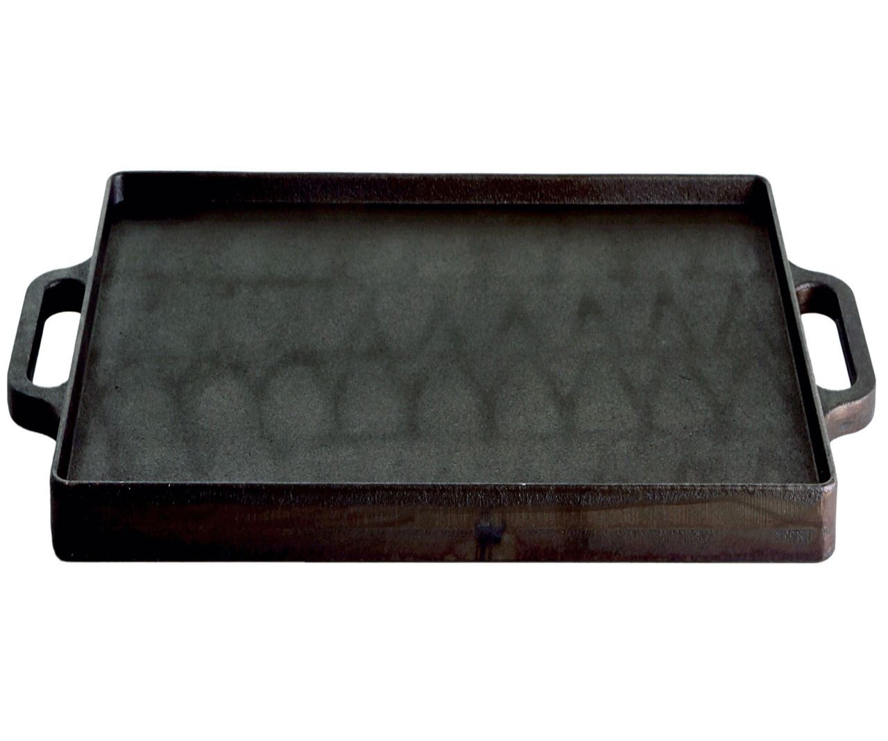 Allgrill Hockerkocher mit quadratischer Gussgrillplatte 32x32 cm