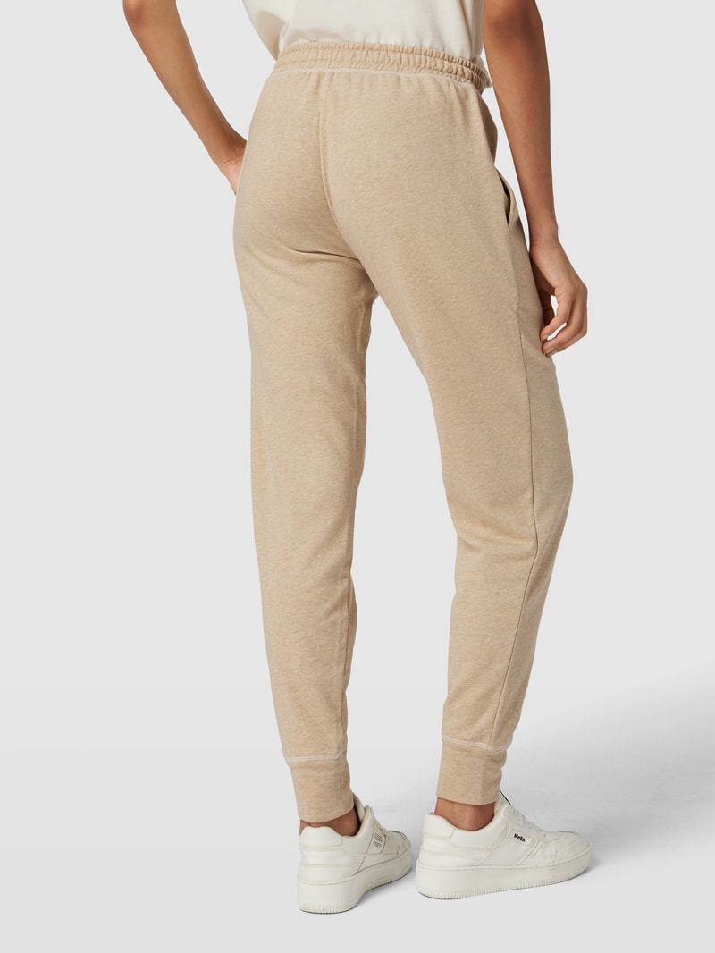 Sweatpants in Melange-Optik Modell 'FRENCH TERRY' in beige
