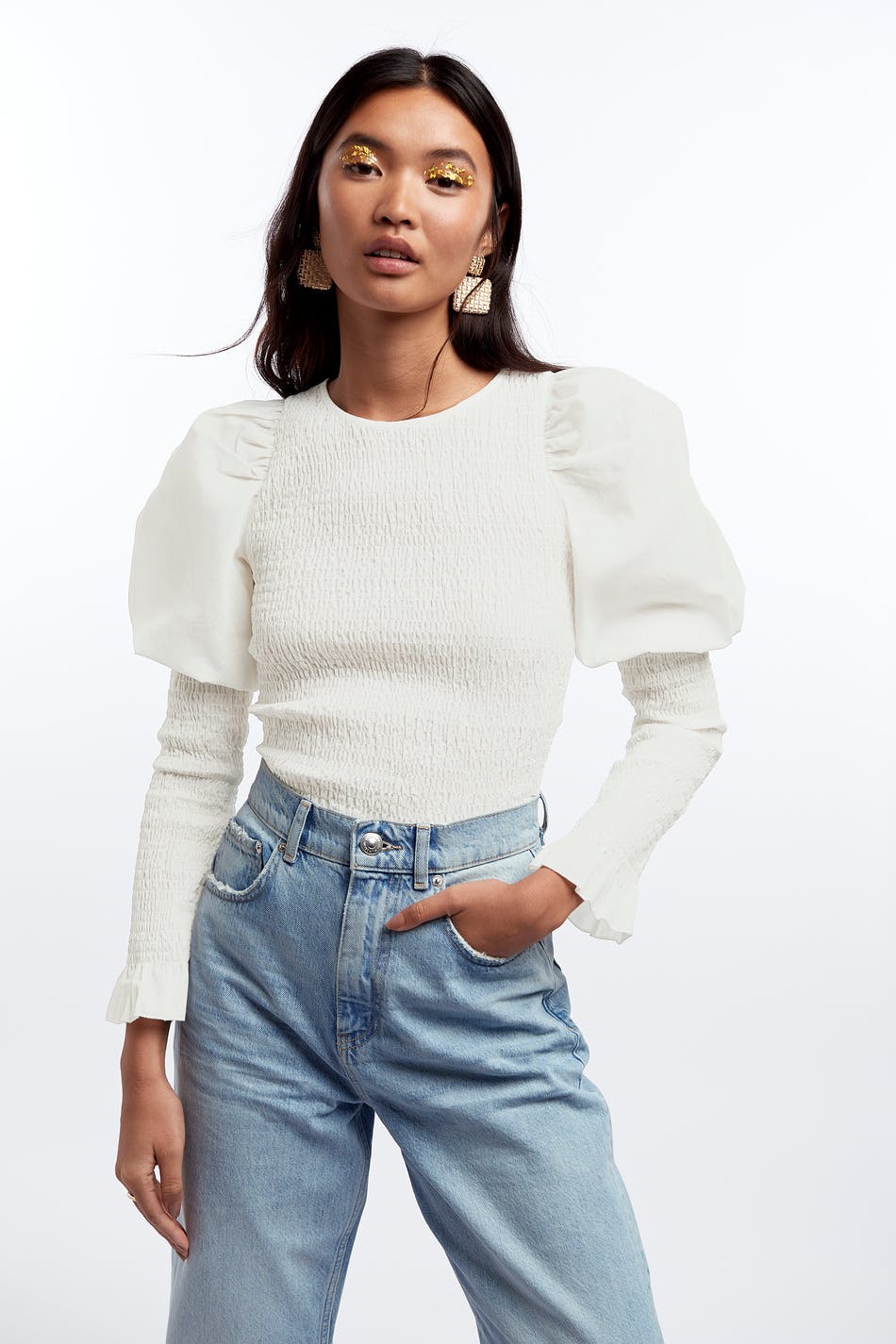 Sanna smock top