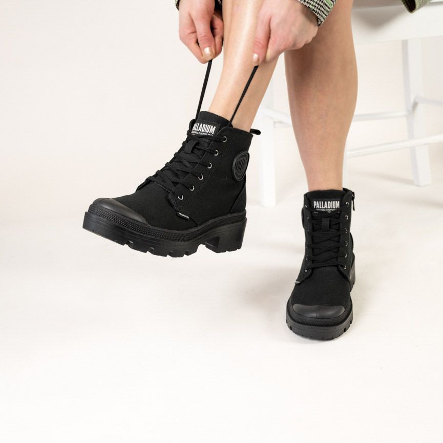 Palladium  PALABASE TWILL - Noir