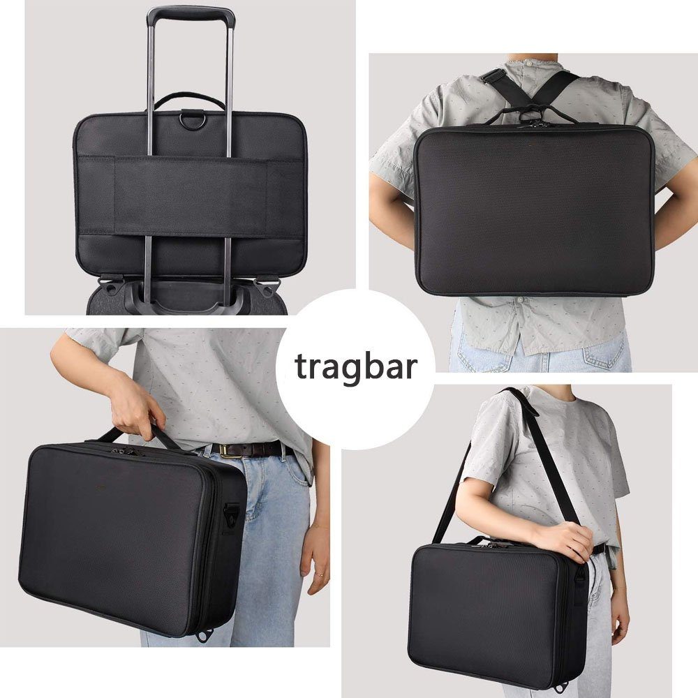 Sarfly Beautycase Kosmetiktasche Große Tragbare