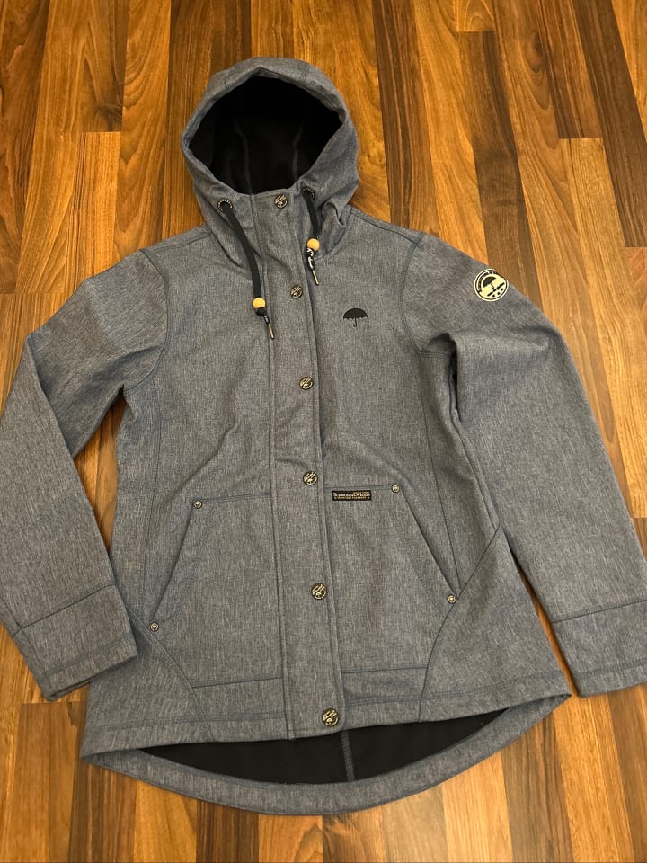 Schmuddelwedda Regenjacke in Hellblau günstig kaufen S