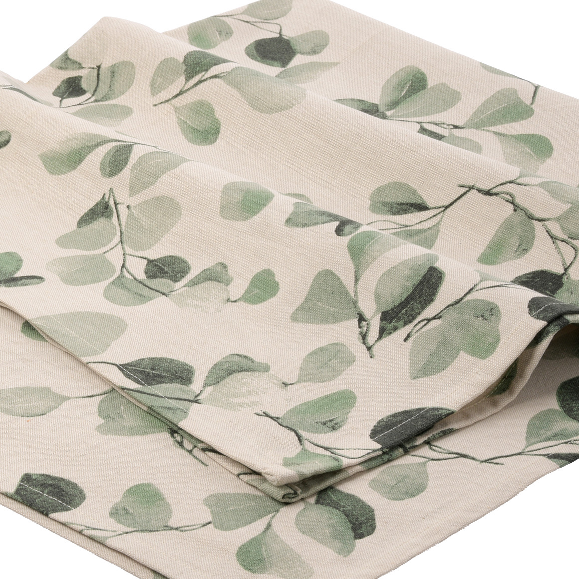 Tischdecke mit Eukalyptus-Print