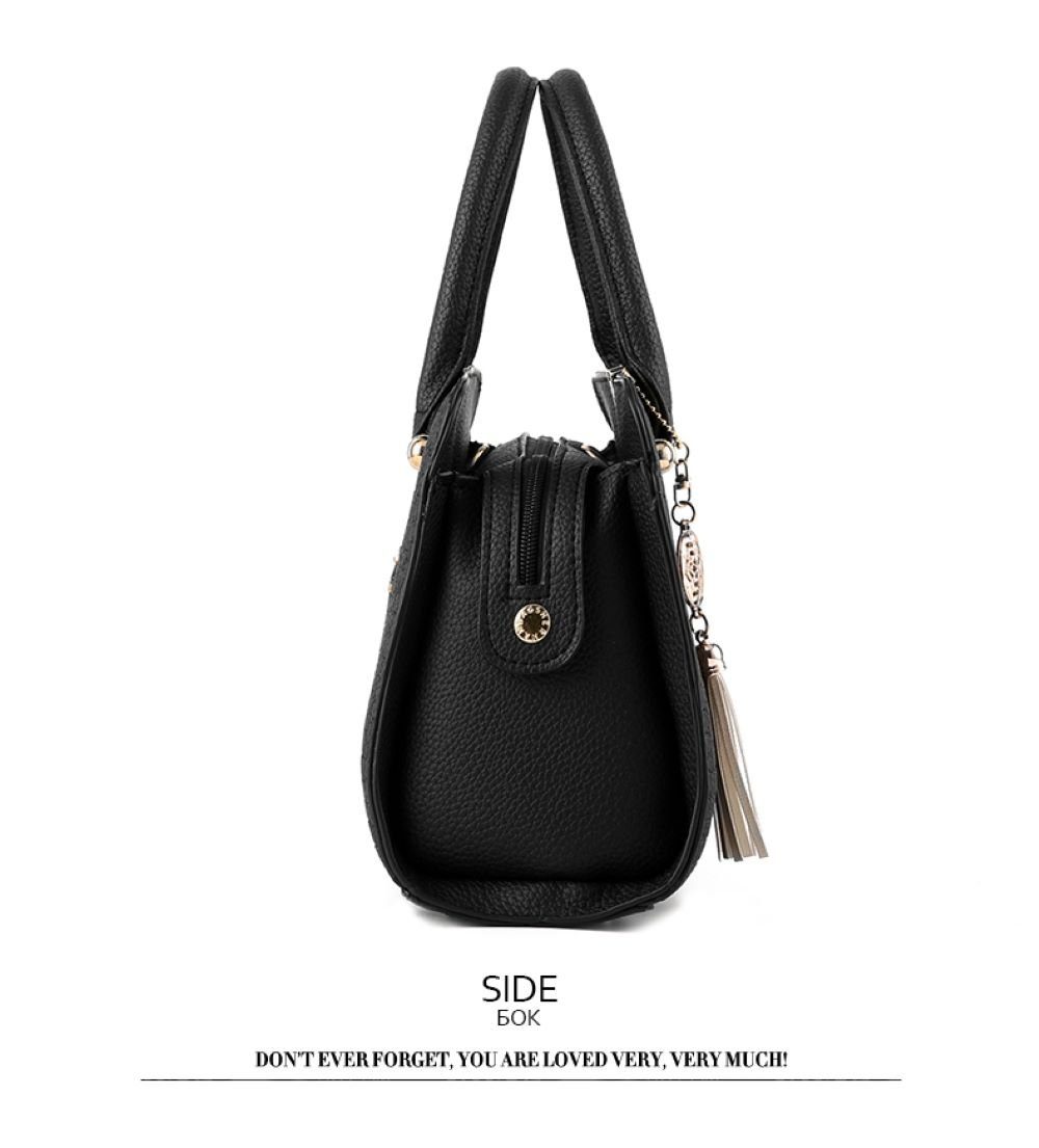 Blusmart Schultertasche Lässige, vielseitige Damenhandtasche (Modische Umhängetasche aus Leder mit verstellbarem Riemen, 1-tlg., Damen-Umhängetasche, weich und geräumig), Geeignet für Geschäftsgespräche, Arbeit, Alltag usw.