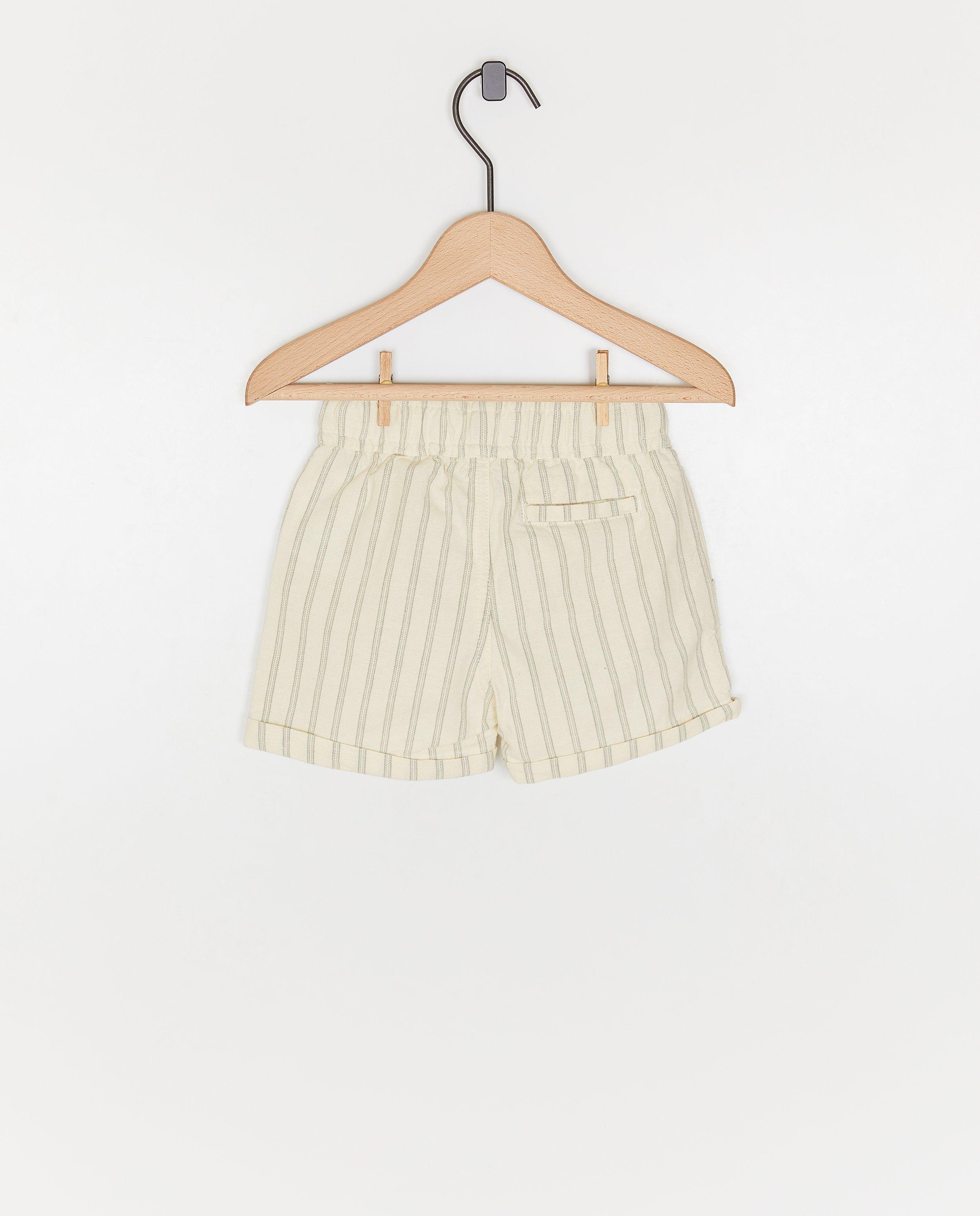 Pantaloni scurți Little Dutch cu dungi kaki