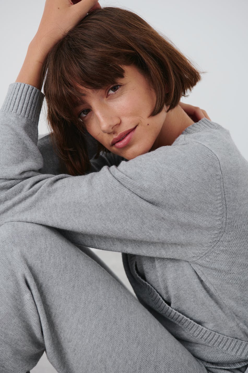 Homewear wrap cardigan
