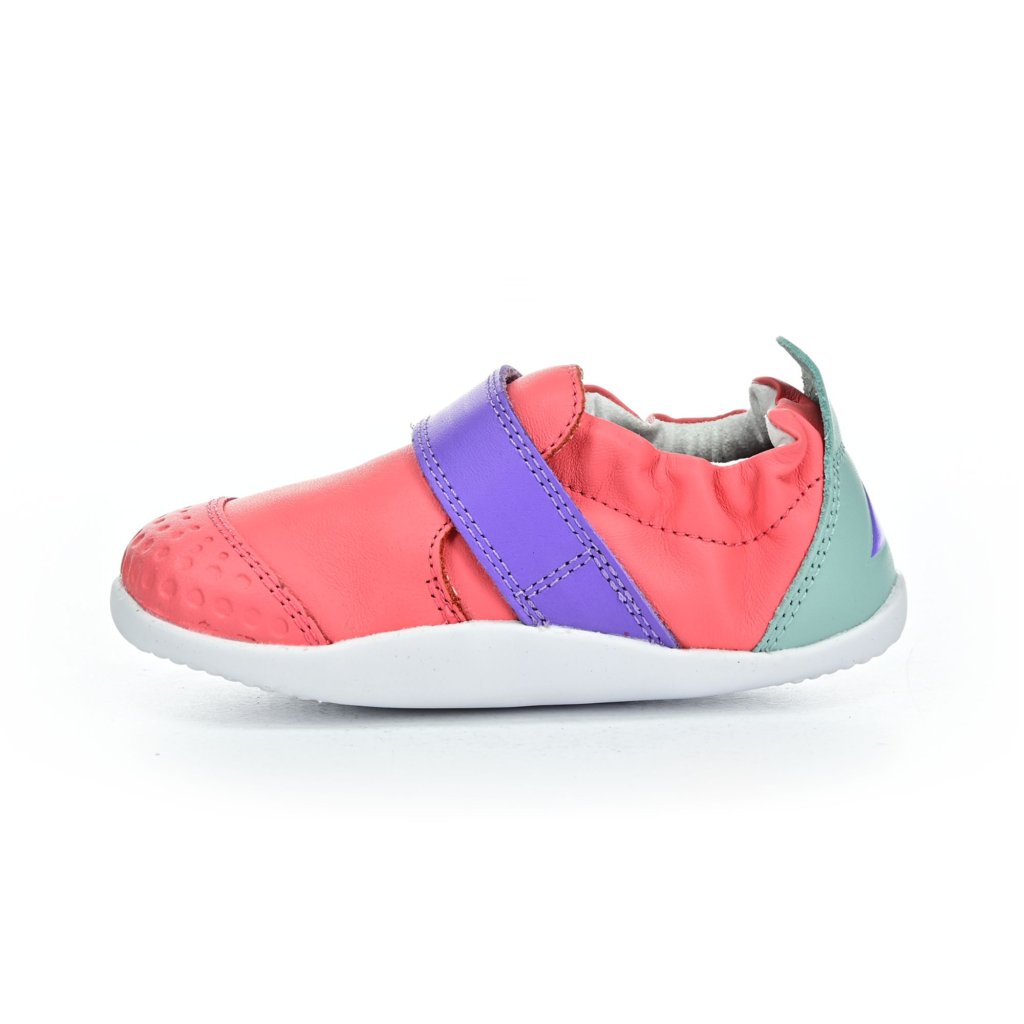 Bobux Go Ocean Coral-Meta Mauve Xplorer Barfuß-Lauflernschuhe