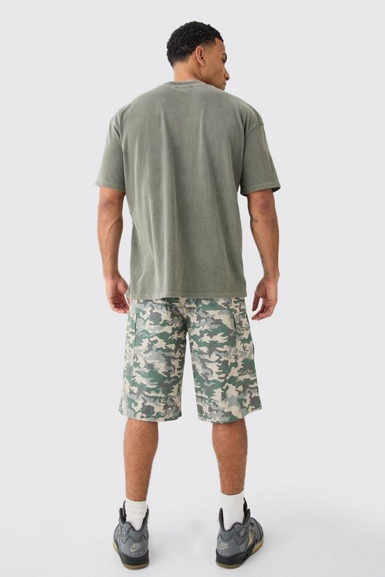 Ripstop Camouflage Jorts