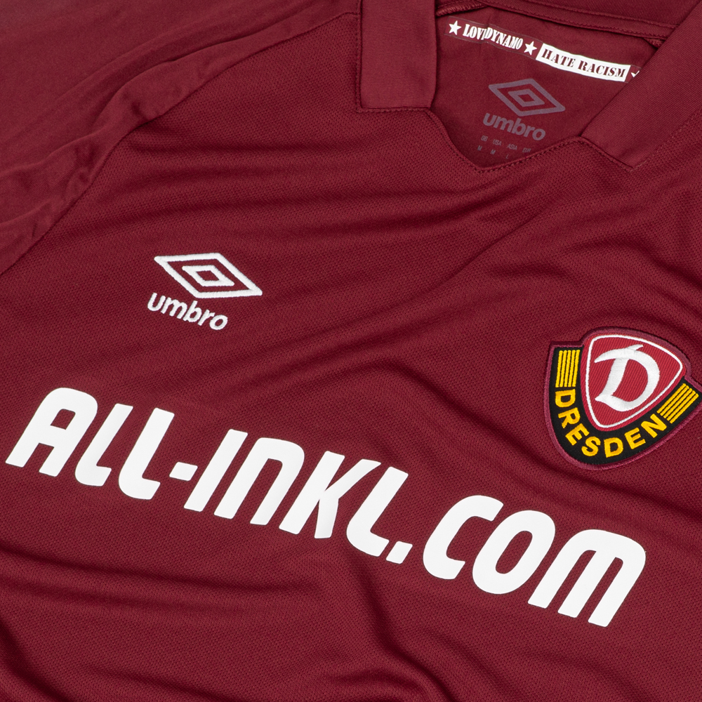 UMBRO Spielertrikot HERREN 2022/23 THIRD JERSEY weinrot