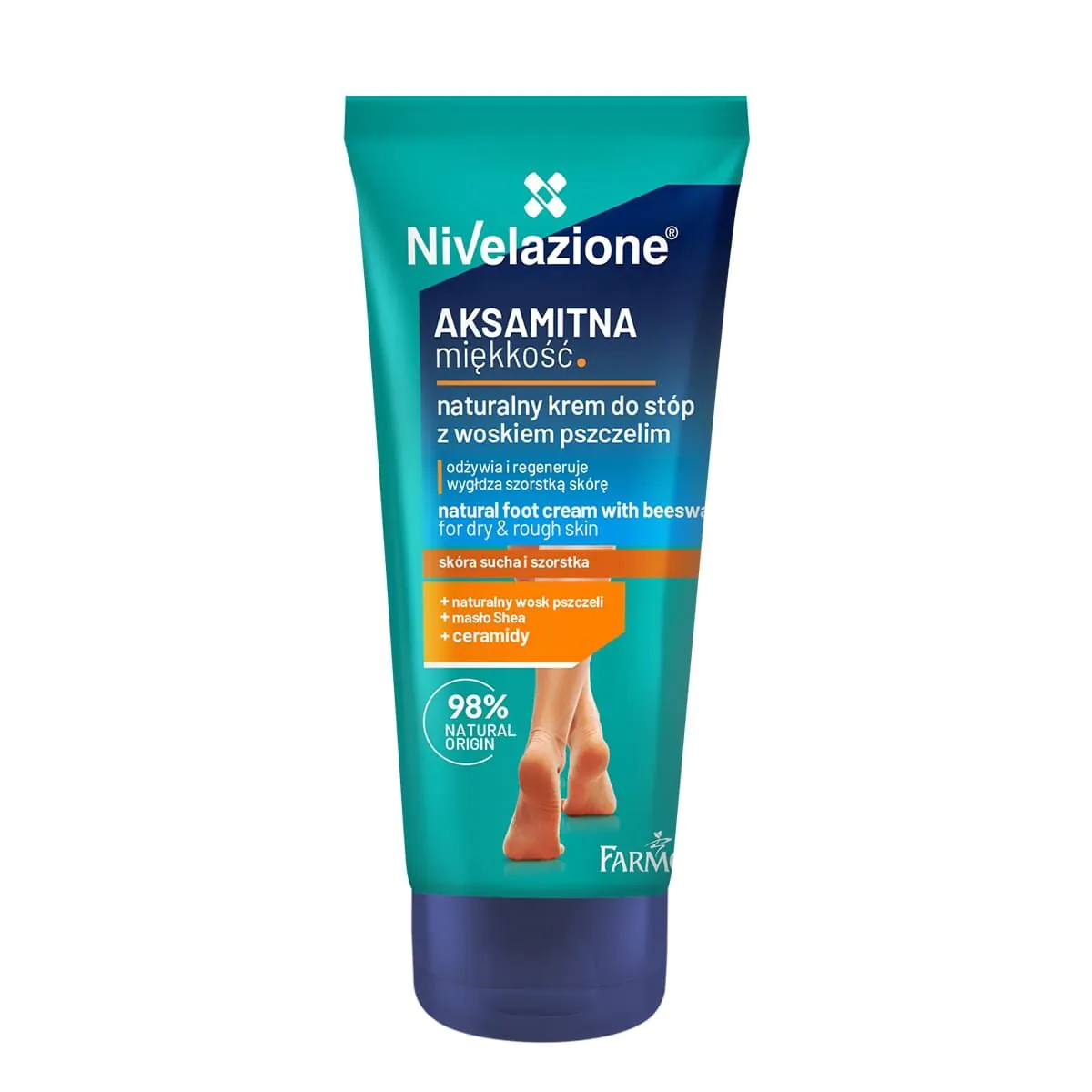 Nivelazione natūralus pėdų kremas su bičių vašku 75 ml