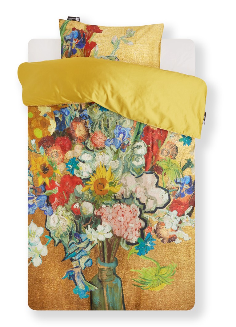 Muzej Van Gogh Bouquet d'anniversaire pamučna satenska navlaka za poplun - uključuje jastučnicu