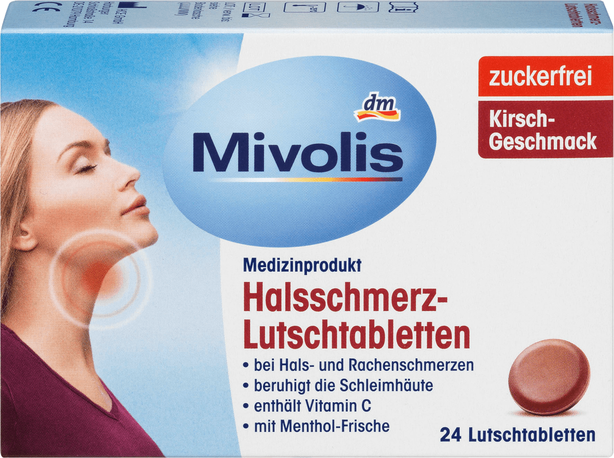 Halsschmerz-Lutschtabletten, 24 St