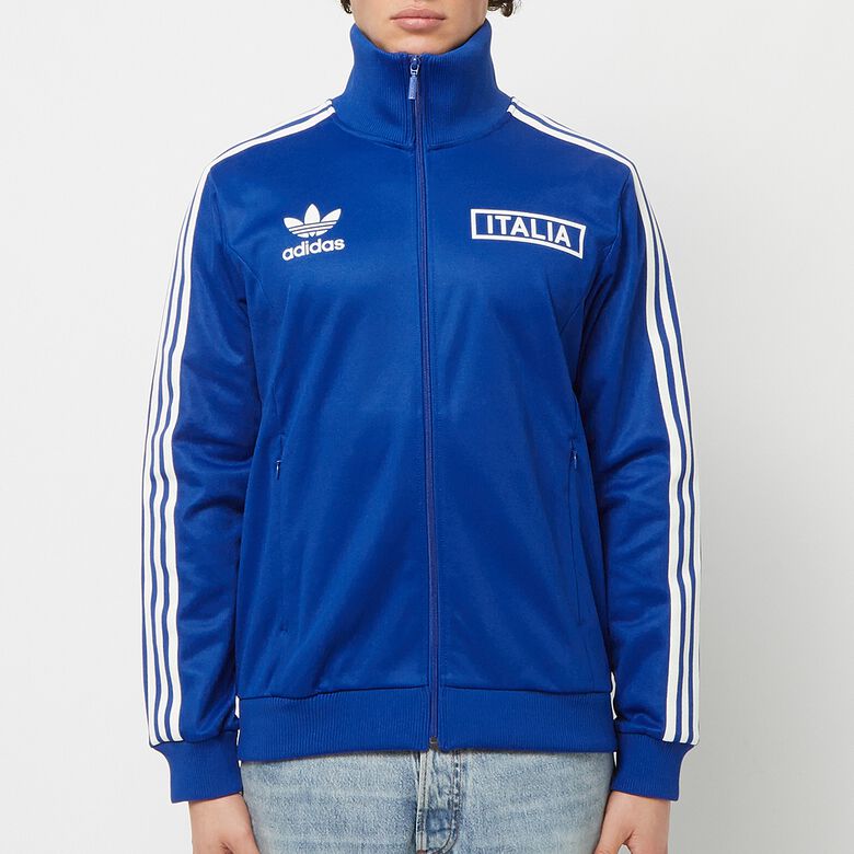 adidas Originals Italy FIGC OG Beckenbauer Track Top royal blue