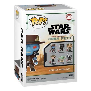Funko POP! Star Wars The Book of Boba Fett TV Vinyl Figur Cad Bane 9 cm