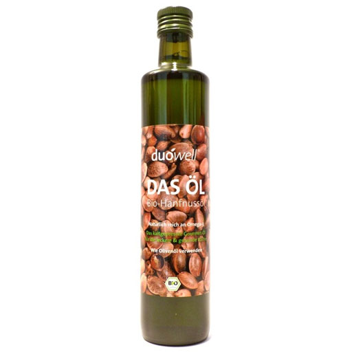HANFNUSSÖL Bio duowell DAS Öl  500 ml  Öl