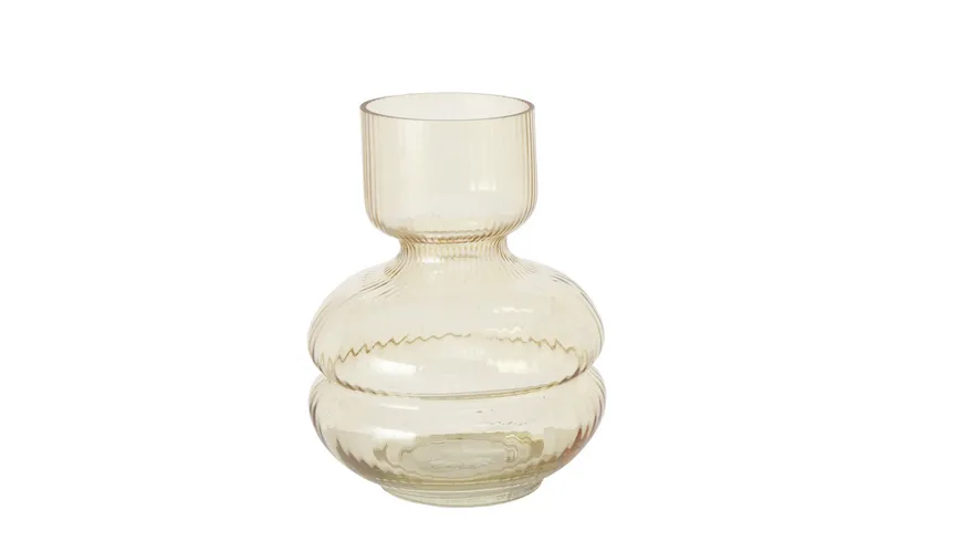 Boltze Vase Maila gelb