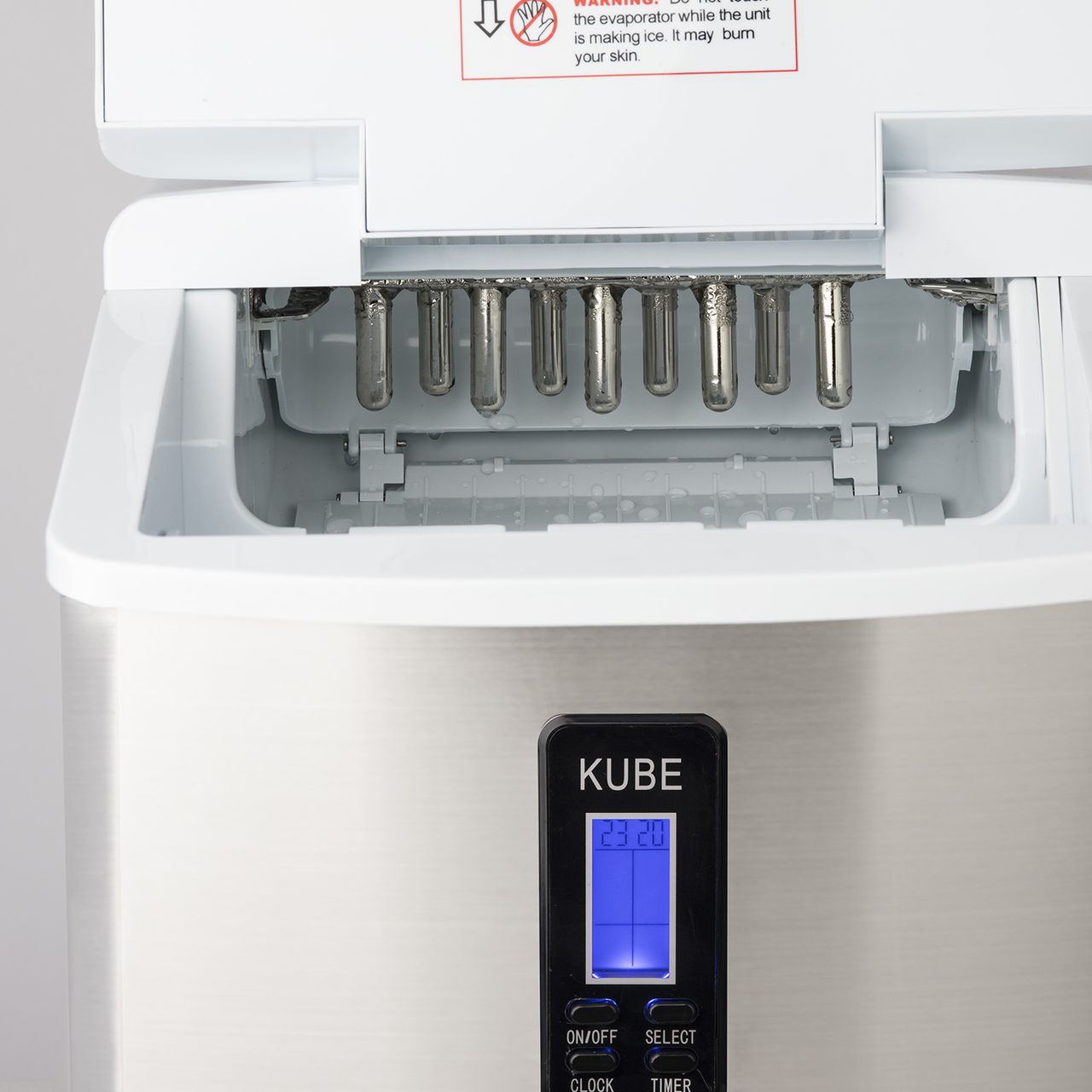H.Koenig Eiswürfelmaschine KB15, silber