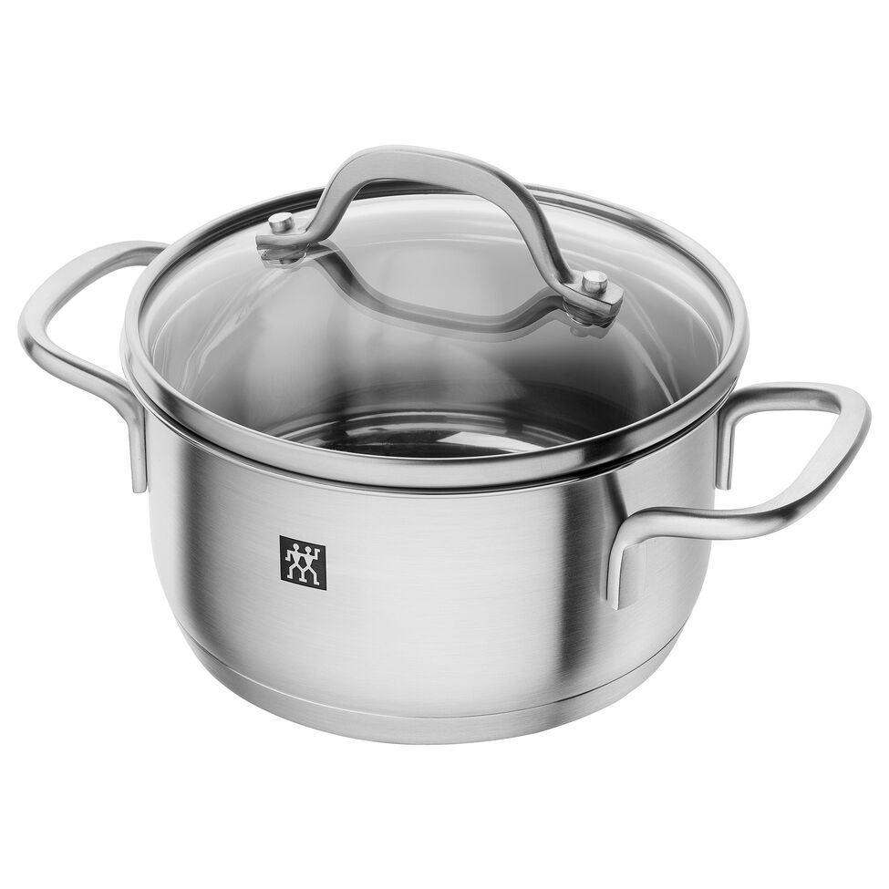 Bratentopf 14 cm, 18/10 Edelstahl