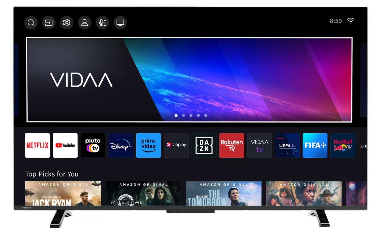 Toshiba Toshiba 40LV2E63DA 40 Zoll Fernseher / VIDAA Smart TV (Full HD, HDR, Triple-Tuner)