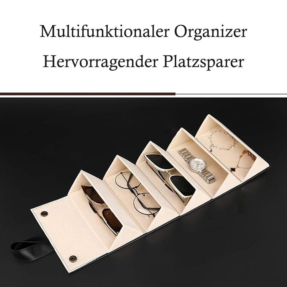 Tian Dee Brillenetui Brillenorganizer Brillenaufbewahrung/Präsentation, Reisen Brillenbox