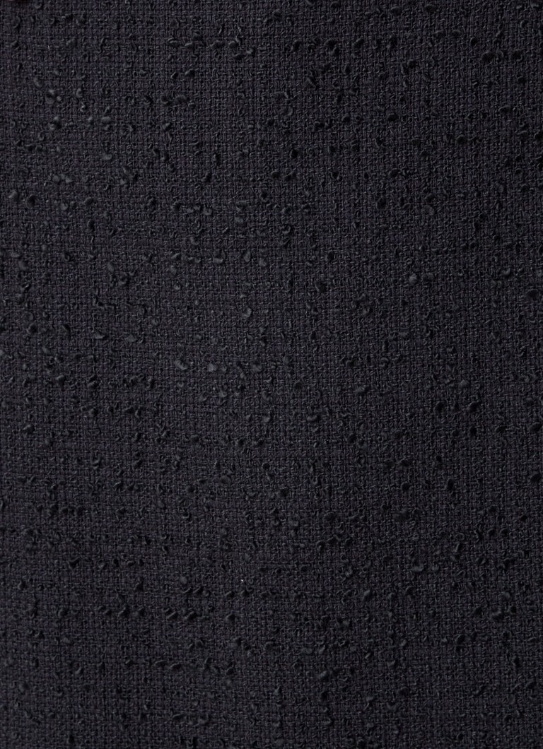 Saia lápis mini Lara da LKBennett com estampa tweed.