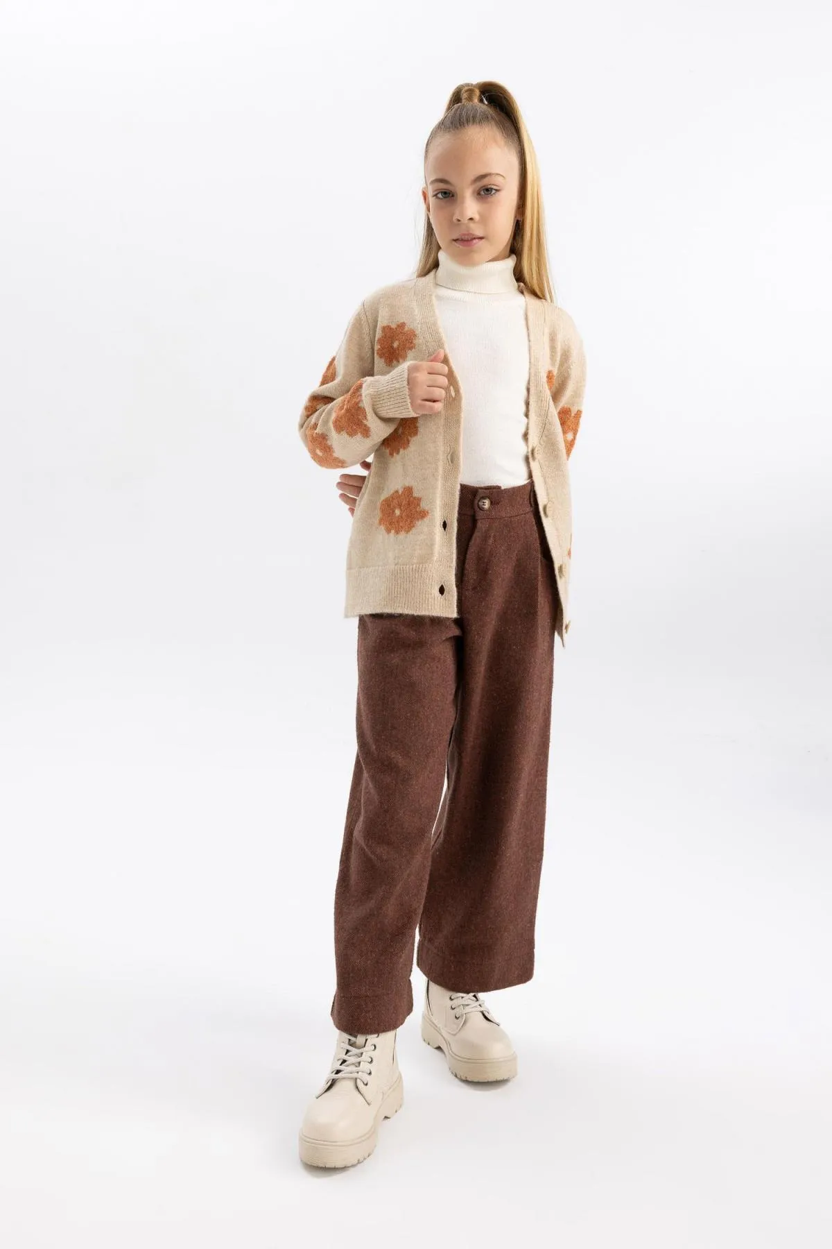 DeFacto  Ovale Mädchenhose mit weitem Bein