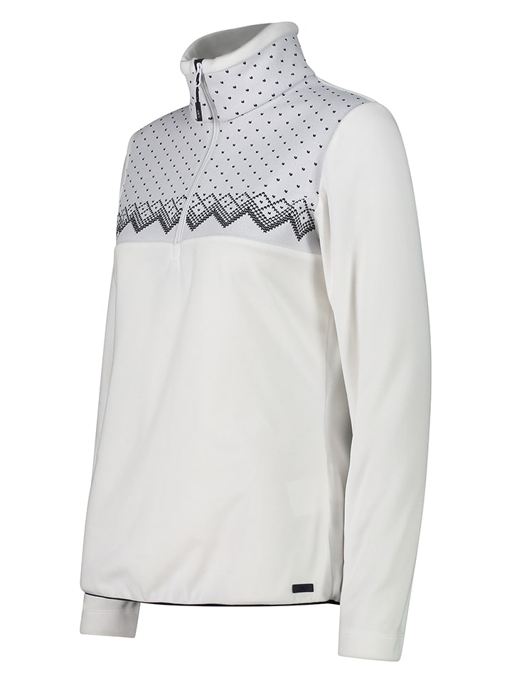 CMP Fleecepullover in Weiß günstig kaufen