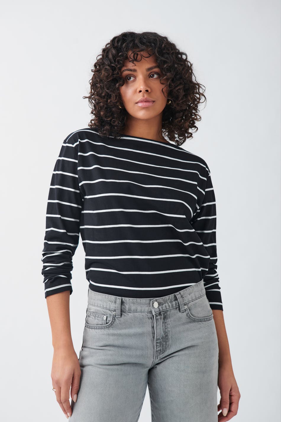 Boatneck ls tee