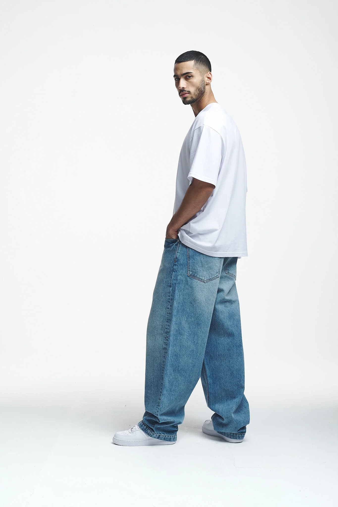 2Y Studios EREN WIDE BAGGY - Vaqueros holgados