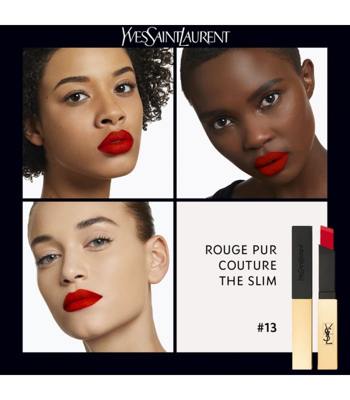 YVES SAINT LAURENT-Rouge Pur Couture The Slim-Rouge à lèvres